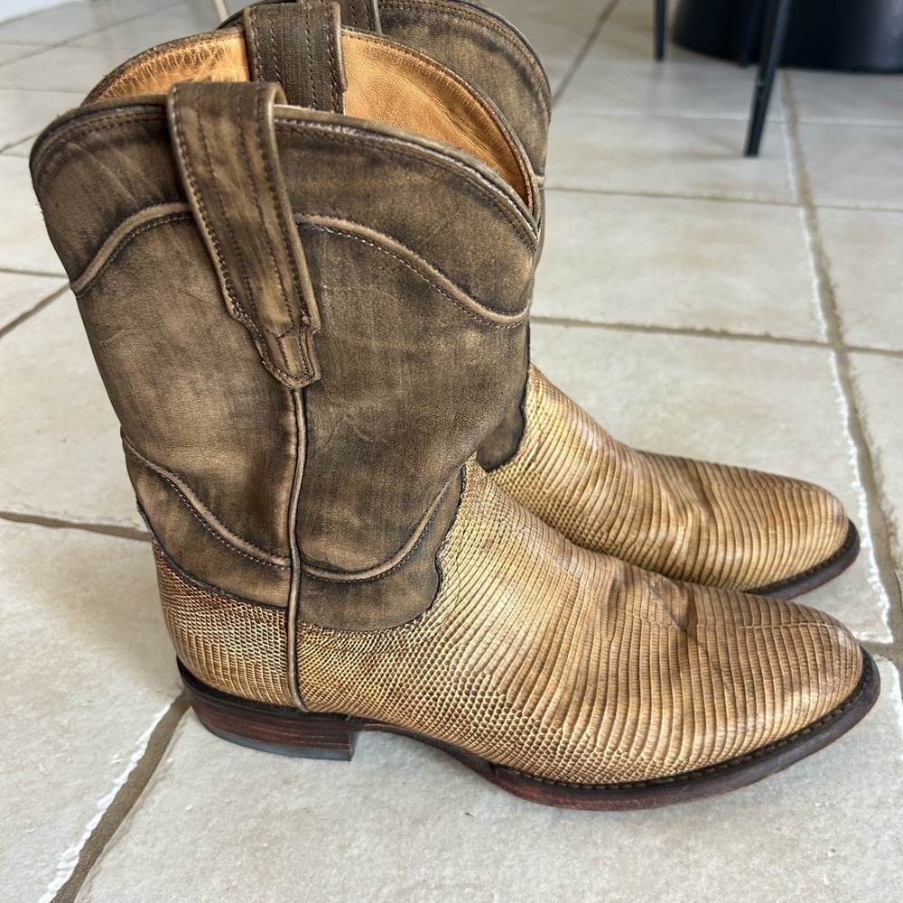 Tecovas Men's lizard Western Boots - Picture 4 of 5